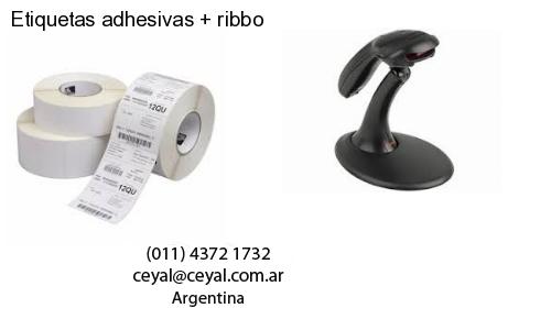 Etiquetas adhesivas   ribbo