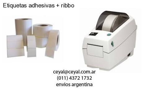 Etiquetas adhesivas   ribbo