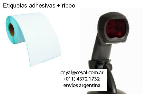 Etiquetas adhesivas   ribbo
