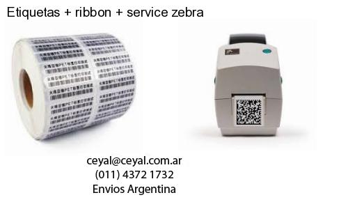 Etiquetas   ribbon   service zebra