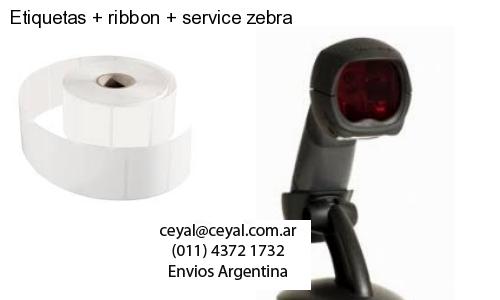 Etiquetas   ribbon   service zebra