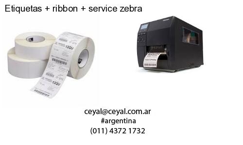 Etiquetas   ribbon   service zebra