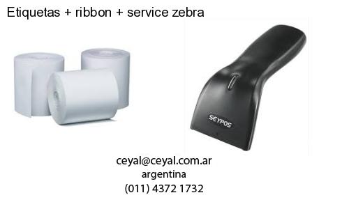 Etiquetas   ribbon   service zebra