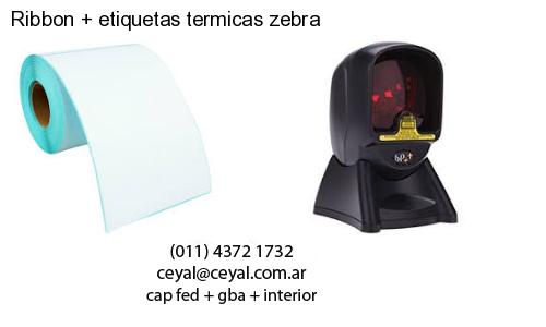 Ribbon   etiquetas termicas zebra