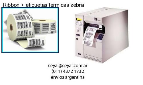 Ribbon   etiquetas termicas zebra