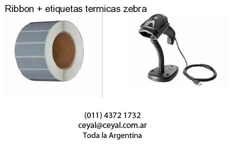 Ribbon   etiquetas termicas zebra