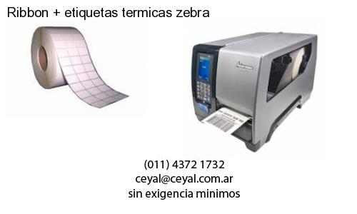 Ribbon   etiquetas termicas zebra