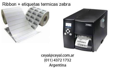 Ribbon   etiquetas termicas zebra