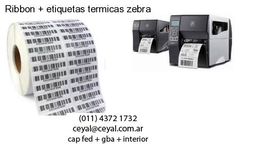 Ribbon   etiquetas termicas zebra
