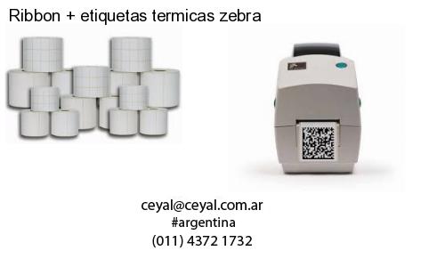 Ribbon   etiquetas termicas zebra