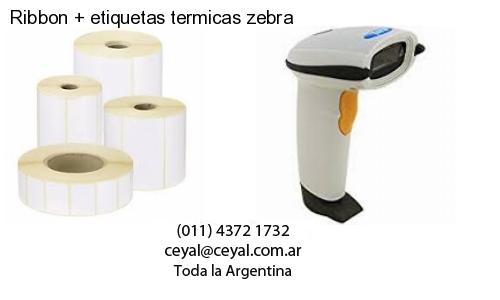 Ribbon   etiquetas termicas zebra