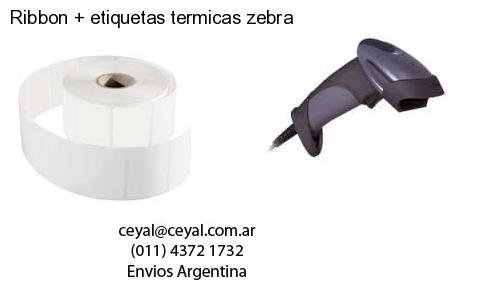 Ribbon   etiquetas termicas zebra