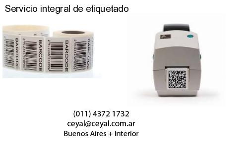 Servicio integral de etiquetado