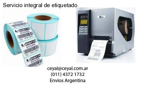 Servicio integral de etiquetado