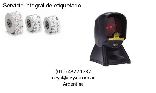 Servicio integral de etiquetado