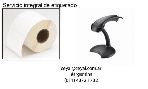 Servicio integral de etiquetado