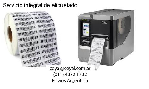 Servicio integral de etiquetado