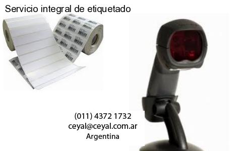 Servicio integral de etiquetado