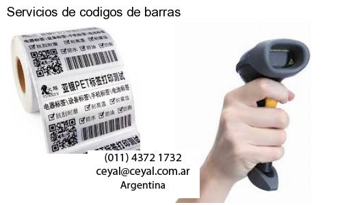 Servicios de codigos de barras