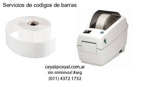 Servicios de codigos de barras