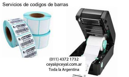 Servicios de codigos de barras