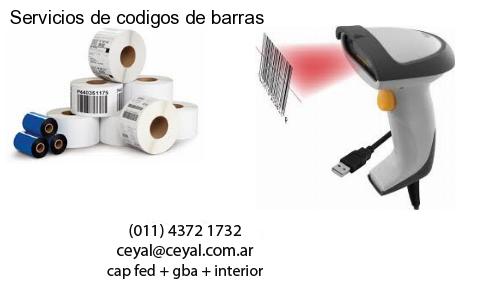 Servicios de codigos de barras