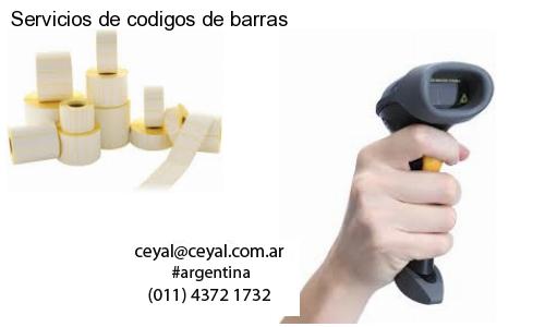 Servicios de codigos de barras