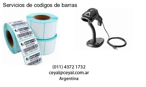 Servicios de codigos de barras