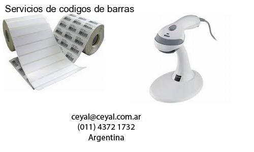 Servicios de codigos de barras