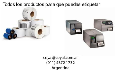Todos los productos para que puedas etiquetar