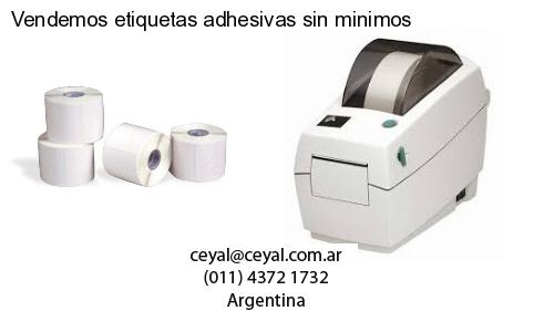 Vendemos etiquetas adhesivas sin minimos