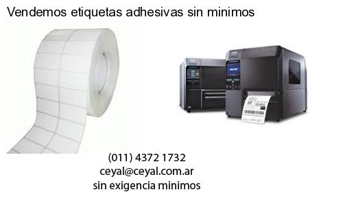 Vendemos etiquetas adhesivas sin minimos