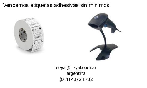 Vendemos etiquetas adhesivas sin minimos