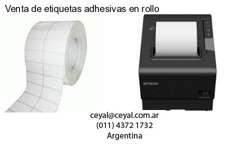 Venta de etiquetas adhesivas en rollo