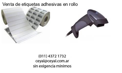 Venta de etiquetas adhesivas en rollo