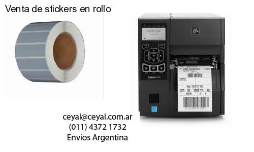 Venta de stickers en rollo