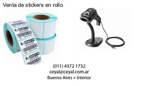 Venta de stickers en rollo