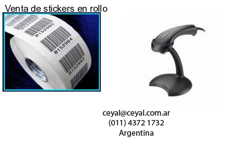 Venta de stickers en rollo