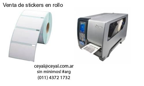 Venta de stickers en rollo