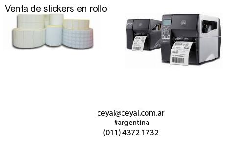 Venta de stickers en rollo