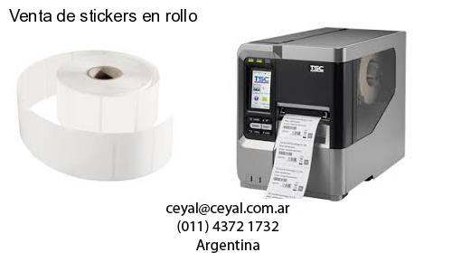 Venta de stickers en rollo