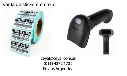 Venta de stickers en rollo