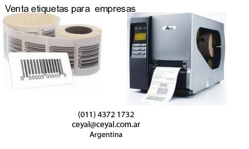Venta etiquetas para  empresas