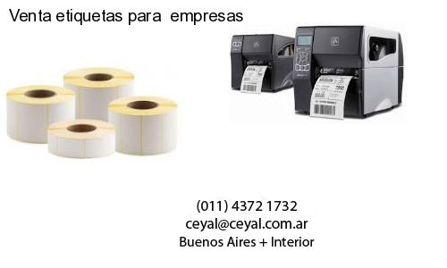 Venta etiquetas para  empresas
