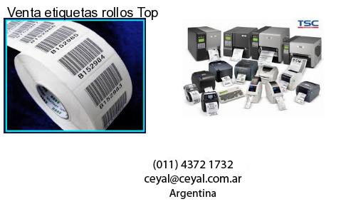 Venta etiquetas rollos Top