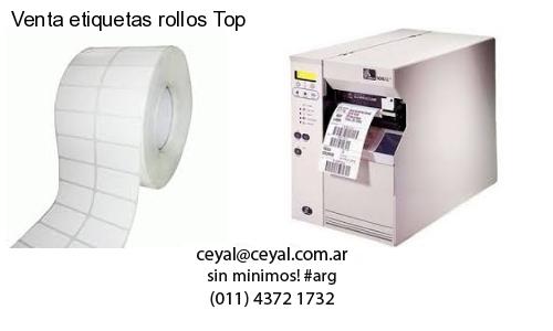 Venta etiquetas rollos Top