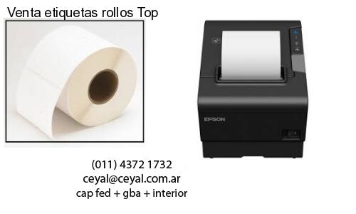Venta etiquetas rollos Top
