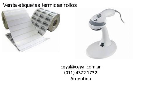 Venta etiquetas termicas rollos