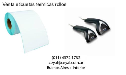 Venta etiquetas termicas rollos