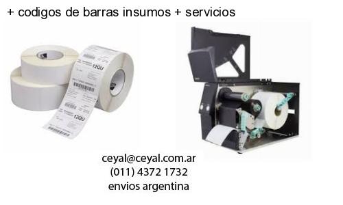   codigos de barras insumos   servicios
